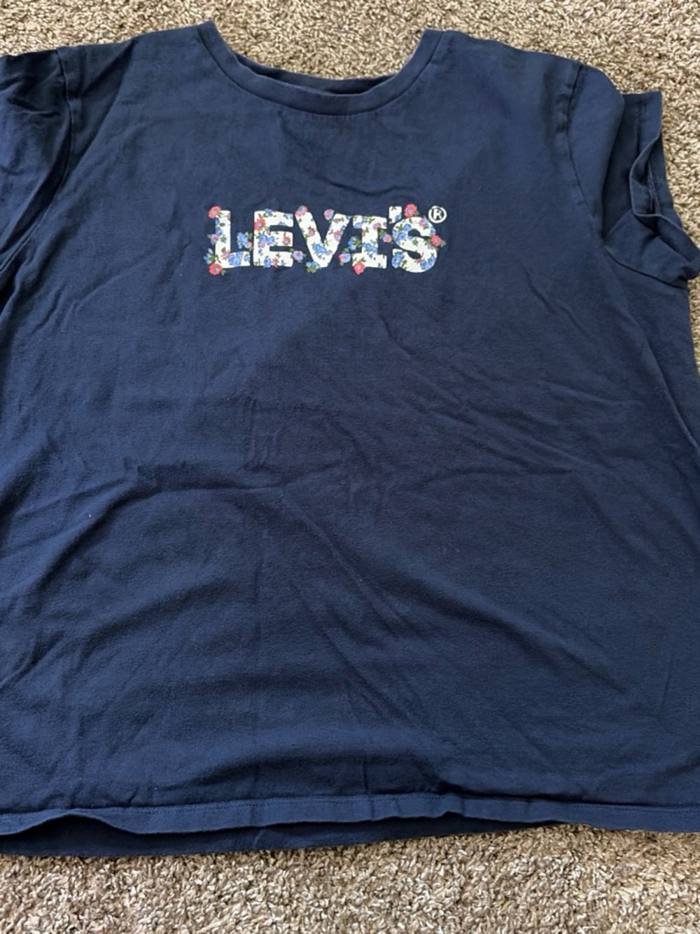 Levi's Navy Logo Tee